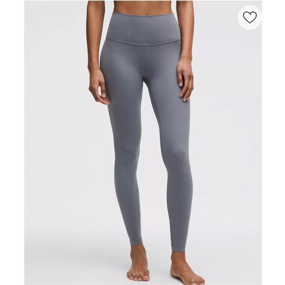 lululemon woman’s 14 Align High-Rise Pant 28" solar grey leggings yoga workout - Picture 1 of 7
